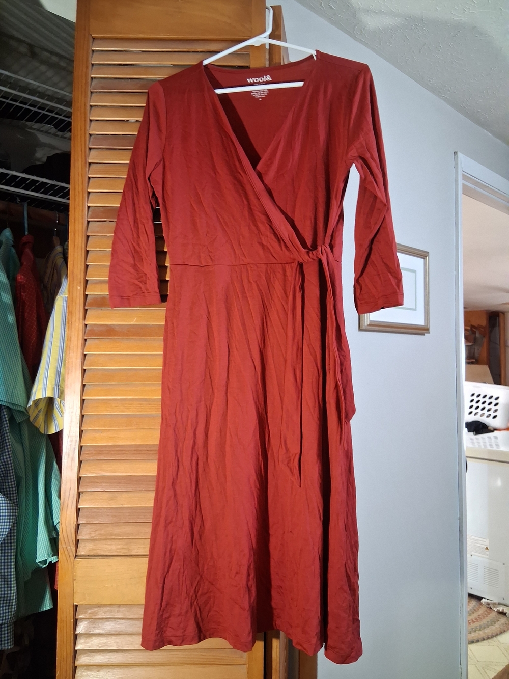 Wool& Ellie Wrap Dress M